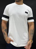 Camiseta cuello redondo en tela piqué