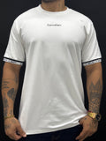Camiseta cuello redondo en tela piqué