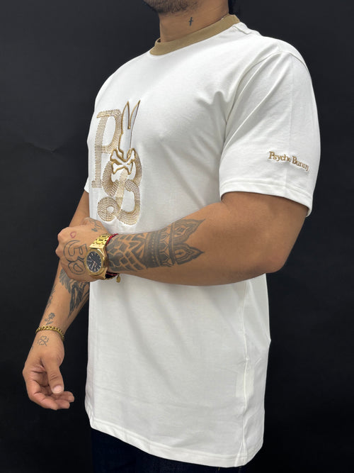 Camiseta cuello redondo en tela piqué