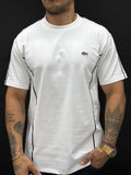 Camiseta cuello redondo en tela piqué