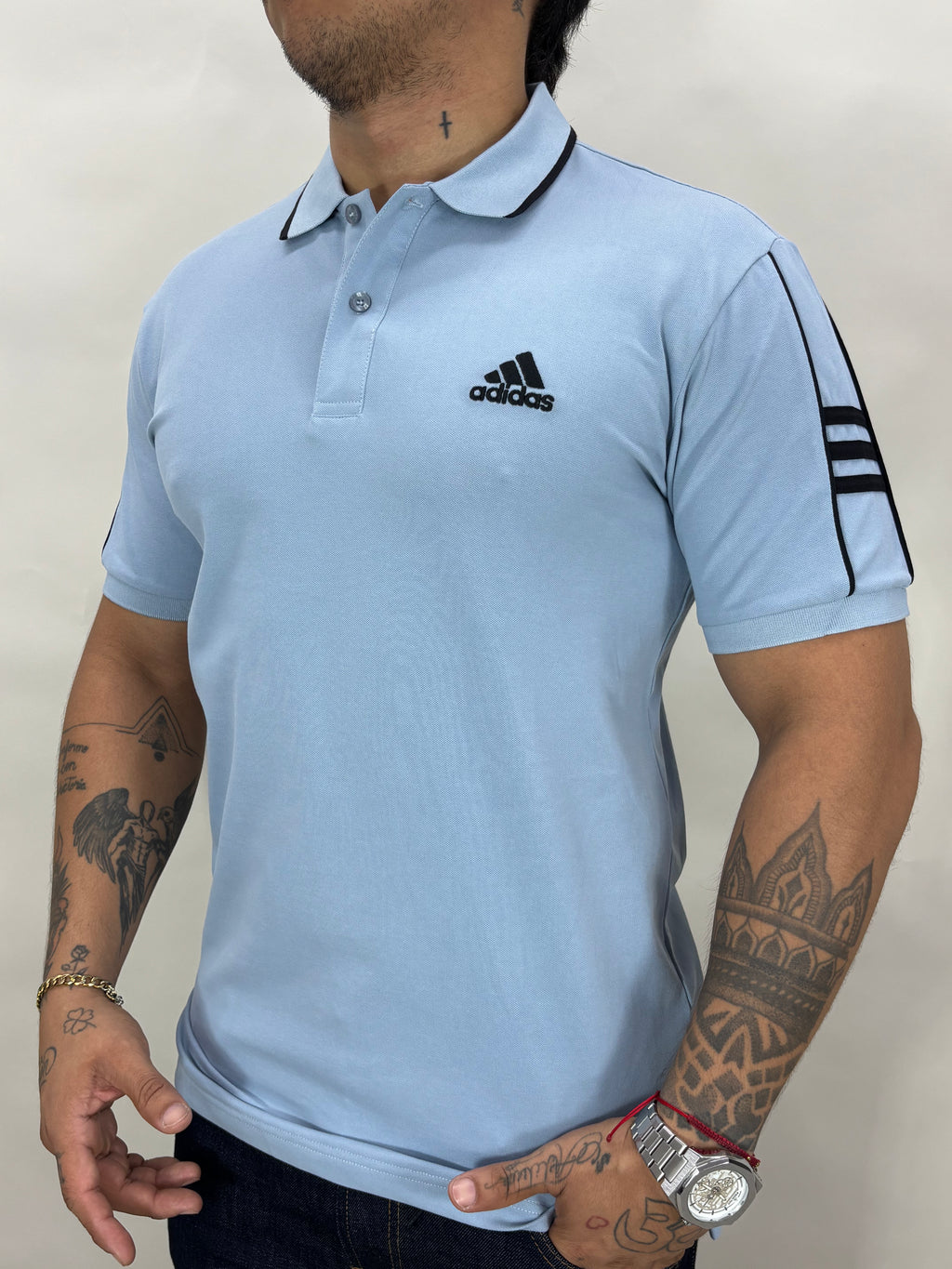 Tipo polo tela piqué
